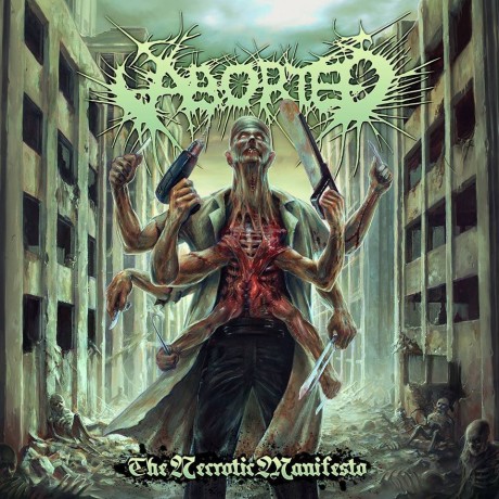 ABORTED - THE NERCOTIC MANIFESTO - 2014 - DEATH - BELGIE